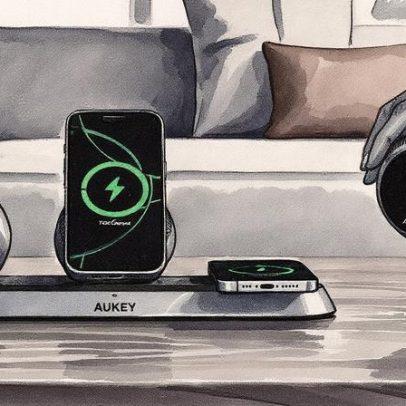 Aukey lança carregador sem fio que proporciona mais liberdade com design inovador
