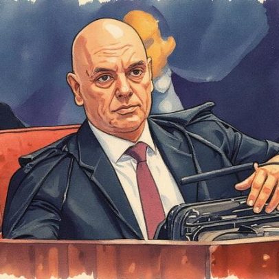 Moraes exibe vídeo de Bolsonaro ameaçando o STF em resposta a Fux