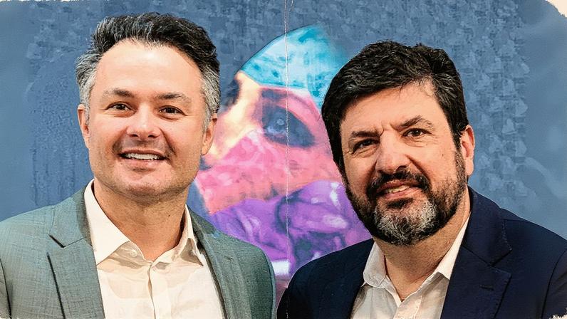 Médicos Flavio Rezende e André Cavalcanti da One Man Clinic posam para foto na Barra da Tijuca (Foto: Reprodução)