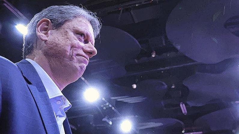 Governador de São Paulo, Tarcísio de Freitas, busca apoio político (Foto: Reprodução)