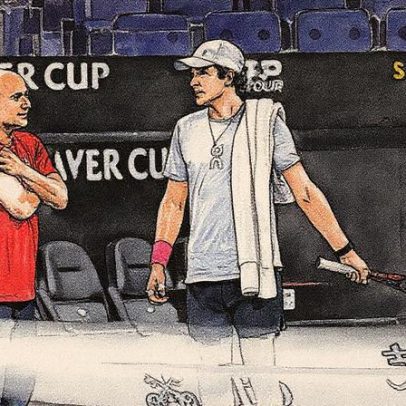 Agassi se oferece para ajudar, mas descarta cargo de técnico no tênis