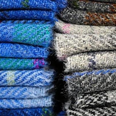 Tecer o futuro: ilhas escocesas se destacam com ovelhas e tweed globalmente
