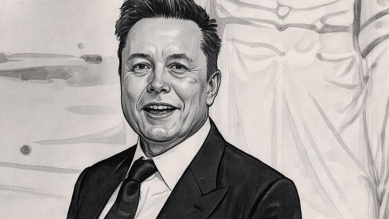 Elon Musk chega à inauguração do presidente eleito dos EUA, Donald Trump, no Capitólio em Washington, DC (Foto: Reprodução)