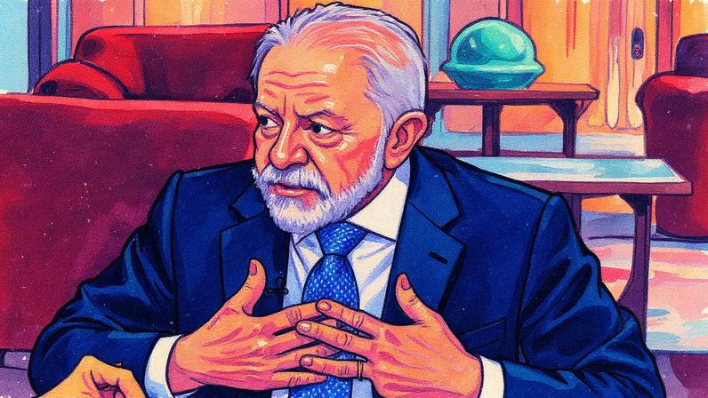 Presidente Lula em evento oficial (Foto: Reprodução)