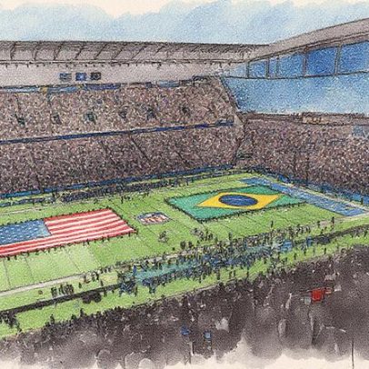 NFL em Itaquera recebe vaias ao hino dos EUA e celebração da torcida com Neymar
