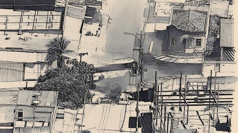 Operação das polícias civil e militar na Vila Aliança (Foto: Reprodução)
