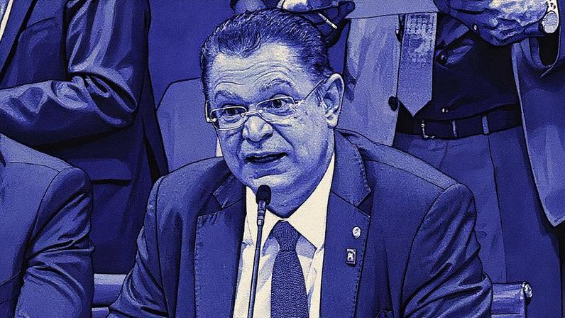 Reunião de líderes políticos com o deputado Sóstenes Cavalcante presente (Foto: Reprodução)