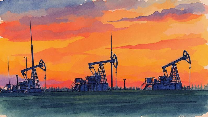 Bombas de petróleo em operação na Rússia (Foto: Reprodução)