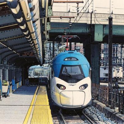Trem reabre conexão entre cidades afetadas pelo furacão Katrina após 20 anos
