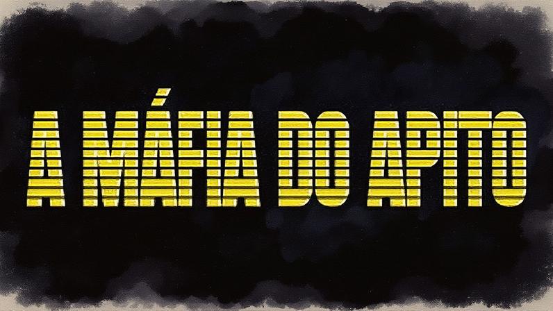 Logo da série "A Máfia do Apito" do Globoplay (Foto: Reprodução)