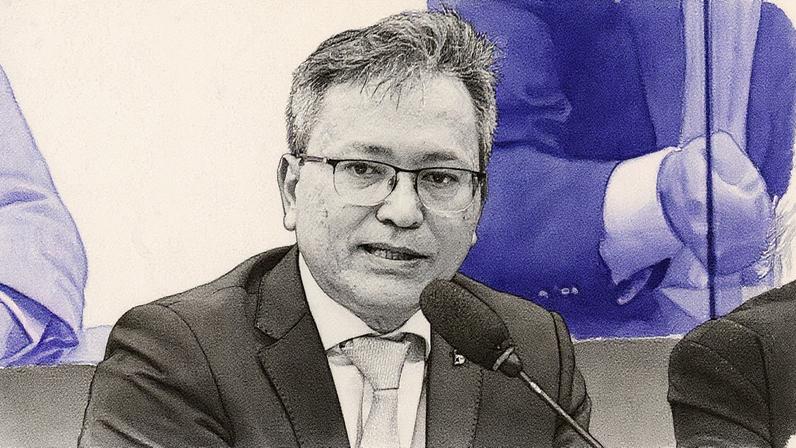 Secretário da Receita Federal, Robinson Barreirinhas, em audiência na Câmara dos Deputados (Foto: Reprodução)