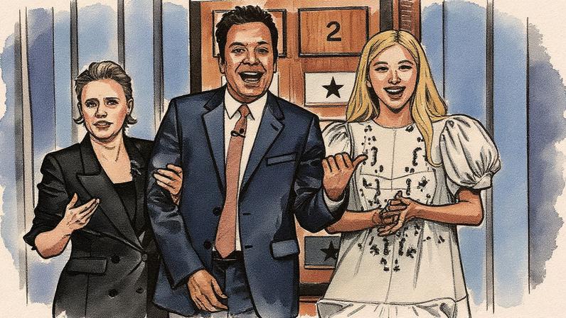 Rose do BLACKPINK se apresenta no programa de Jimmy Fallon com sua música "APT." (Foto: Reprodução)