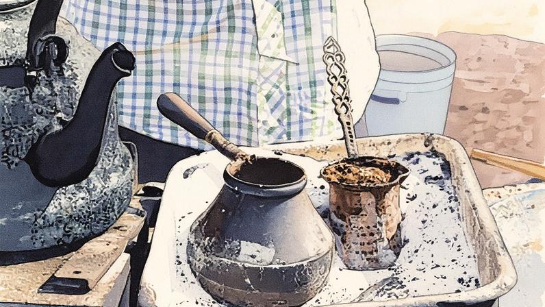Pó de café turco é utilizado para revelar o destino das pessoas, seguindo uma tradição cultural (Foto: Reprodução)