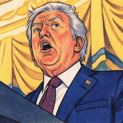 Trump critica a esquerda nos EUA e minimiza a influência da direita radical