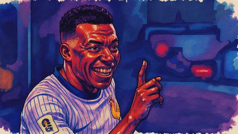 Mbappé alcançou a marca de 51 gols pela seleção francesa (Foto: Reprodução)