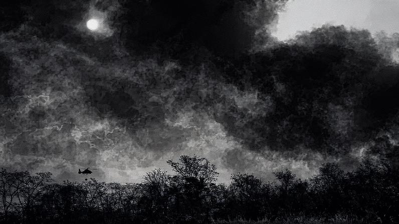 Incêndio em Santa Cruz, Bolívia (Foto: Reprodução)