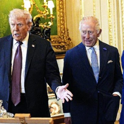 Rei Charles recebe Donald Trump em visita de Estado repleta de tecnologia e tensões
