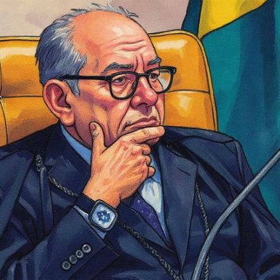 Gilmar assiste julgamento de esquema golpista na Primeira Turma do STF