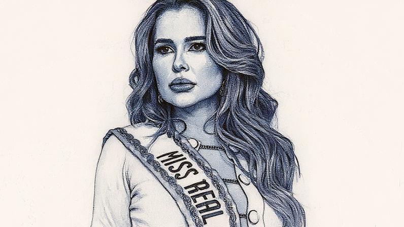 Jéssica Barbieri é a primeira brasileira a conquistar o título de Miss Real Madrid (Foto: Reprodução)
