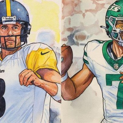 Justin Fields ignora rivalidade e foca em jogo contra os Steelers na estreia