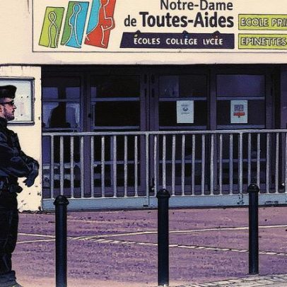 Homem é detido após atacar professor e aluno em escola de horticultura na França