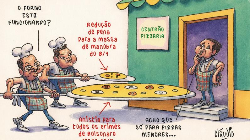 Pizzaiolos posam para foto (Foto: Reprodução)