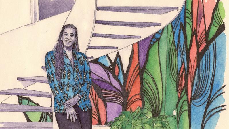 Ministra da Igualdade Racial, Anielle Franco, em evento público (Foto: Reprodução)