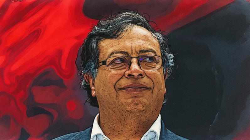 Gustavo Petro em Bogotá, em uma foto de arquivo (Foto: Reprodução)