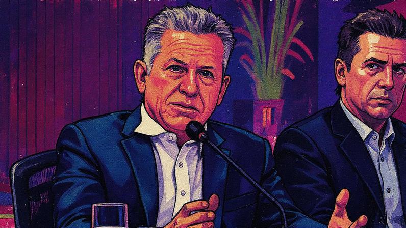 Governador do Mato Grosso, Mauro Mendes, em evento público (Foto: Reprodução)