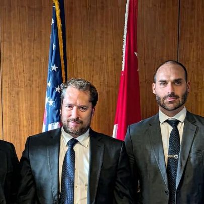 Eduardo Bolsonaro discute anistia com autoridades do Departamento de Estado dos EUA
