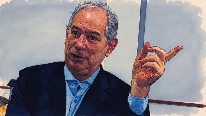 Ciro Gomes em entrevista exclusiva para O Globo (Foto: Reprodução)