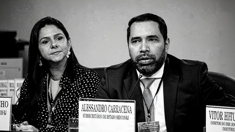Alessandro Pitombeira Carracena Carracena é o subsecretário de Defesa do Consumidor do governo Cláudio Castro, com histórico como secretário estadual de Esportes e Lazer e secretário municipal de Ordem Pública (Foto: Reprodução)
