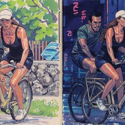 Gisele Bündchen e Joaquim Valente pedalam juntos em Miami; veja fotos