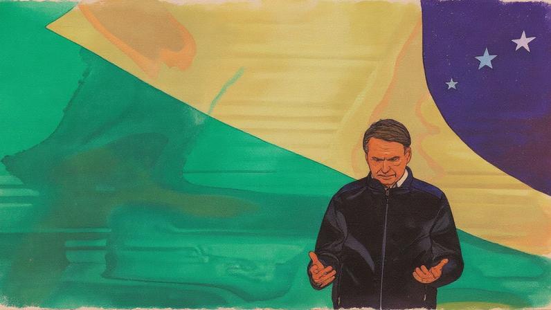 Jair Bolsonaro participa de culto durante sua campanha à reeleição em 2022 (Foto: Reprodução)