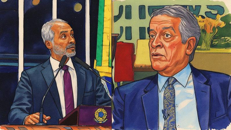 Romário e Valdemar Costa Neto posam para foto em evento (Foto: Reprodução)