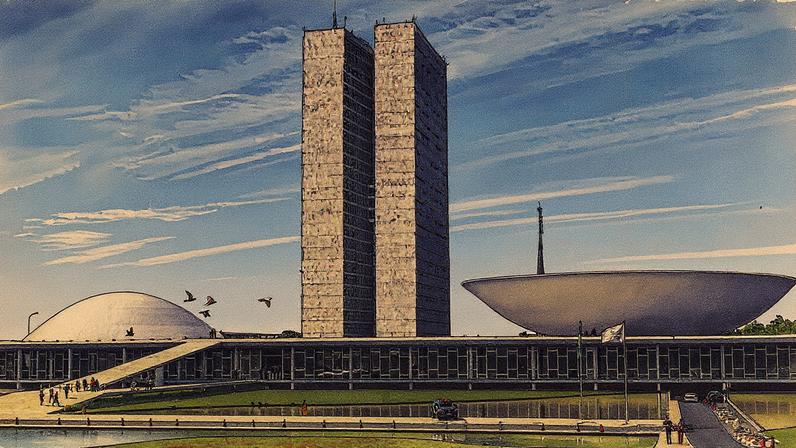Congresso Nacional em Brasília (Foto: Reprodução)