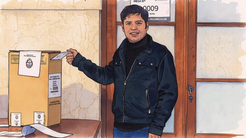 Axel Kicillof, governador, fala sobre fortalecer o peronismo e planejar uma possível candidatura à presidência em 2027 (Foto: Reprodução)