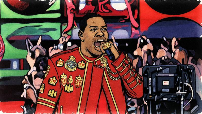Busta Rhymes se apresenta com um medley de sucessos antes de receber o Rock the Bells Visionary Award no MTV VMAs 2025 (Foto: Reprodução)