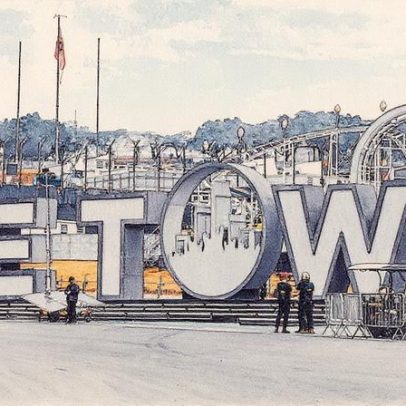 Balé aéreo promete encantar público na abertura do The Town 2025; assista ao vídeo