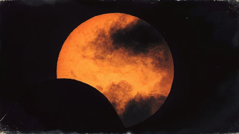 Eclipse solar em 2019 visto de Buenos Aires, Argentina (Foto: Reprodução)