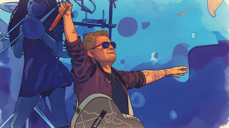 Momentos destacados do segundo show de Alejandro Sanz em Puebla, México, no dia 4 de setembro, parte da turnê ¿Y Ahora Qué? (Foto: Reprodução)