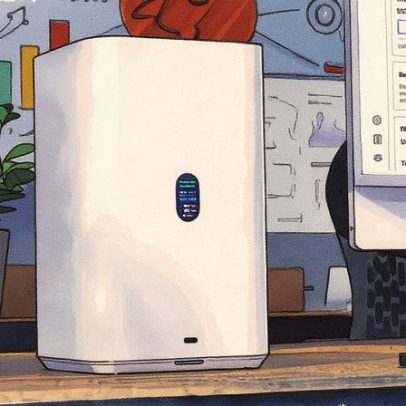 Ubiquiti lança novo NAS de mesa com design semelhante a roteador sem fio