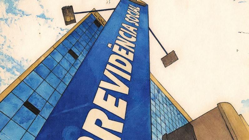 Edifício-sede do INSS em Brasília (Foto: Reprodução)