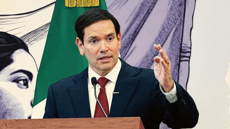 Senador Marco Rubio durante visita a Cidade do México (Foto: Reprodução)