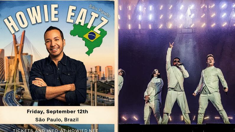 Cantor do Backstreet Boys oferece almoço com selfie e autógrafo em São Paulo por R$ 1800 (Foto: Reprodução)