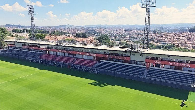 Estádio Cícero de Souza Marques, em Bragança Paulista (Foto: Reprodução)