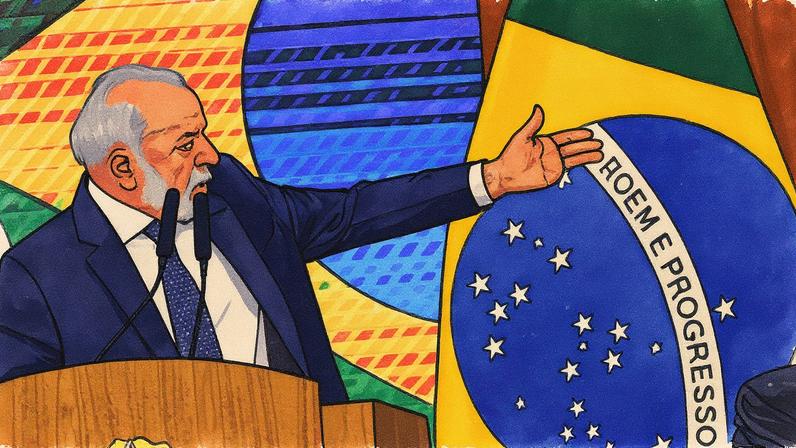 Presidente Luiz Inácio Lula da Silva em evento público (Foto: Reprodução)
