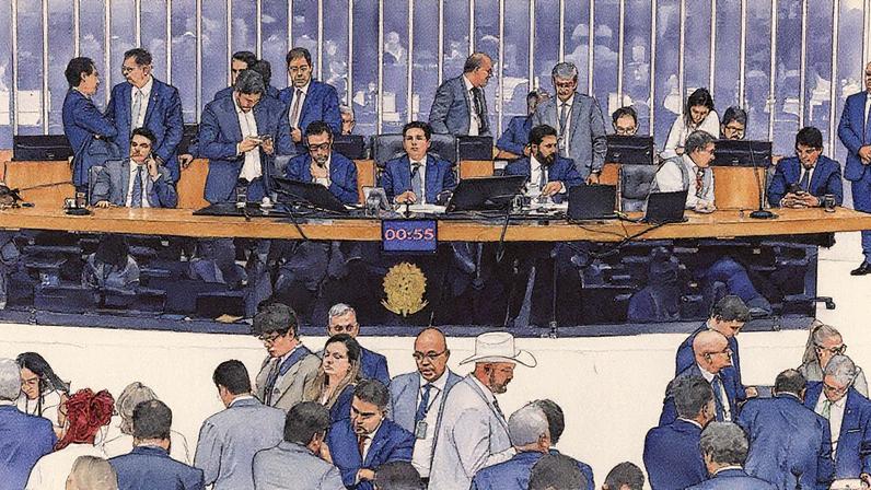 Câmara aprova PEC da Blindagem, que aumenta a proteção de deputados contra processos e prisões (Foto: Reprodução)