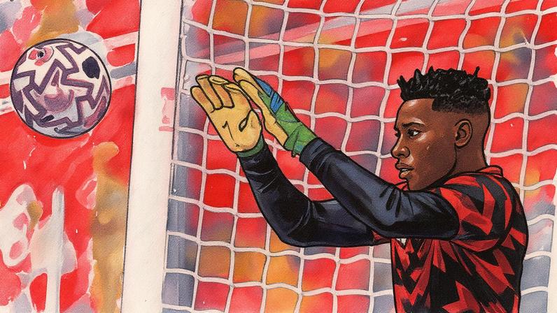 André Onana é alvo de críticas no Manchester United (Foto: Reprodução)