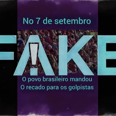 Vídeo de multidão em Brasília é desmentido como ato contra anistia no 7 de Setembro
